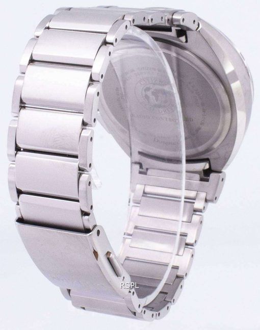 시민 Attesa 에코-드라이브 BY0020-59E 티타늄 아날로그 남자 시계