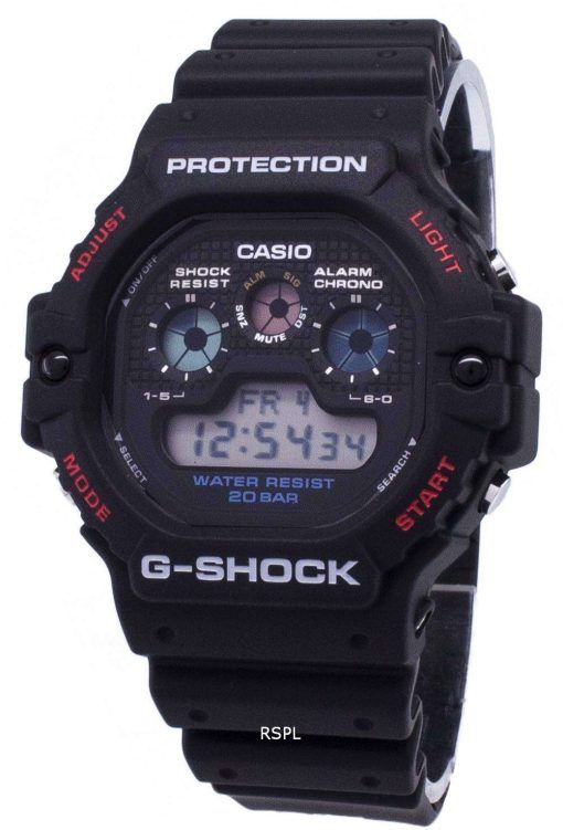 건반의 g 조-충격 DW-5900-1 DW5900-1 석 영 디지털 남자의 시계