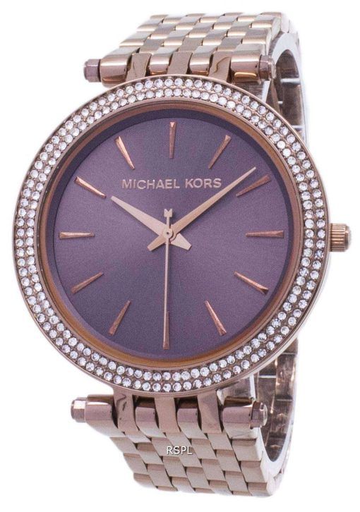 마이클 Kors Darci 포장 석 영 MK3416 여자의 시계