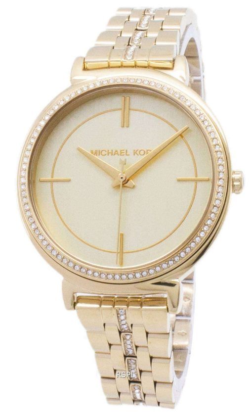 마이클 Kors Cinthia 석 영 MK3681 여자의 시계