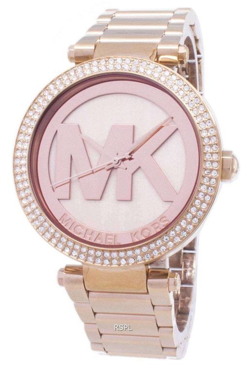 마이클 코어스 파커 크리스탈 MK5865 여성 시계