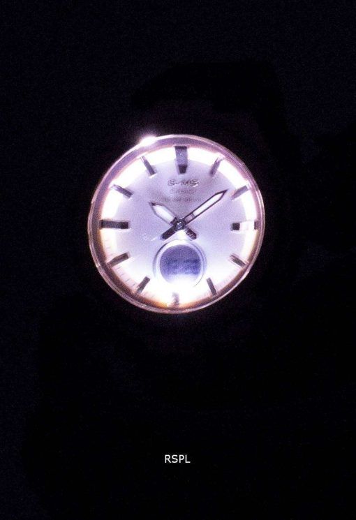 건반 베이비-G MSG-S200G-1A 힘든 태양 아날로그 디지털 여자의 시계