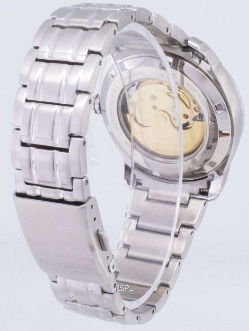 시민 자동 NJ0020-51B 일본 아날로그 남자의 시계를 만든