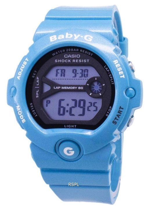 건반 베이비-G BG-6903-2D BG6903-2D 충격 방지 디지털 여자의 시계