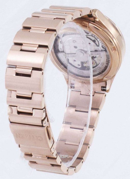 시민 자동 PC1003-58 X 다이아몬드 악센트 아날로그 여자의 시계
