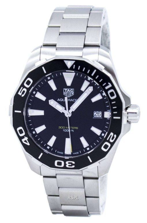 태그 Heuer Aquaracer 쿼 츠 300 M WAY111A BA0928 남자의 시계