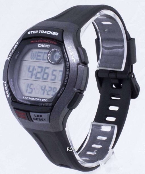 카시오 청소년 WS-2000 H-1AV WS2000H-1AV 조명 디지털 남자 시계