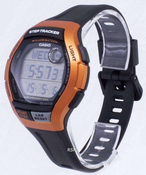 카시오 청소년 WS-2000 H-4AV WS2000H-4AV 조명 디지털 남자 시계