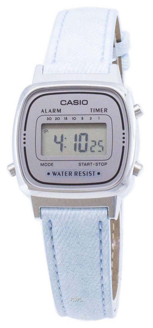 카시오 디지털 LA670WL-2A 석 영 여자의 시계