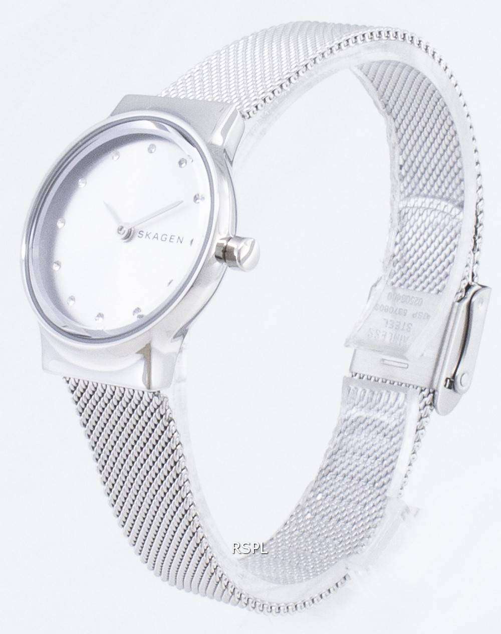 스 카 겐 프레 SKW2715 아날로그 석 영 여자의 시계 2 스 카 겐 프레 SKW2715 아날로그 석 영 여자의 시계