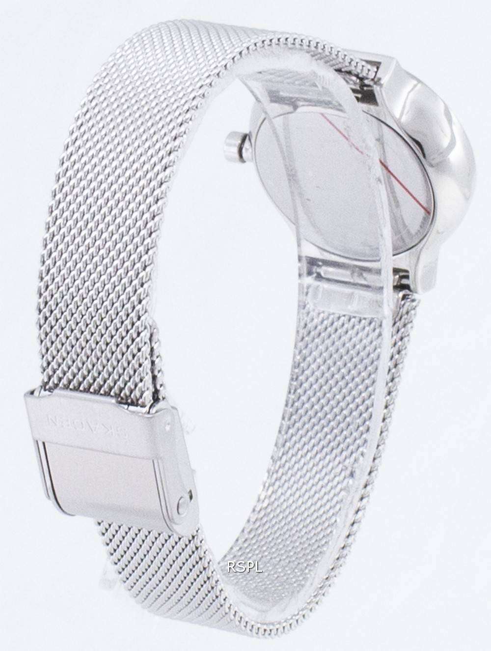 스 카 겐 프레 SKW2715 아날로그 석 영 여자의 시계 3 스 카 겐 프레 SKW2715 아날로그 석 영 여자의 시계