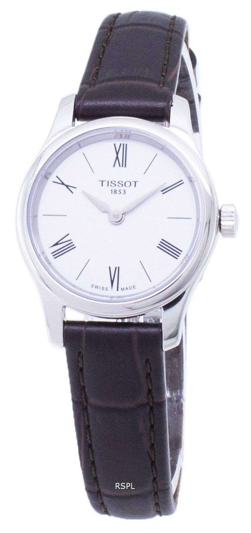 Tissot T-클래식 전통 5.5 T063.009.16.018.00 T0630091601800 석 영 여자 시계