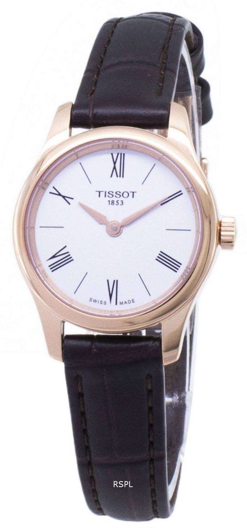 Tissot T-클래식 전통 5.5 T063.009.36.018.00 T0630093601800 석 영 여자 시계