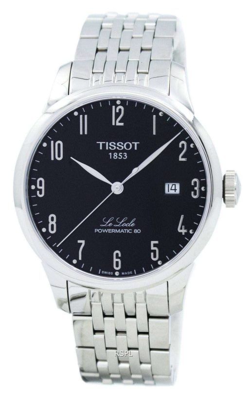 Tissot 르로 끌 자동 Powermatic 80 T006.407.11.052.00 T0064071105200 남자의 시계