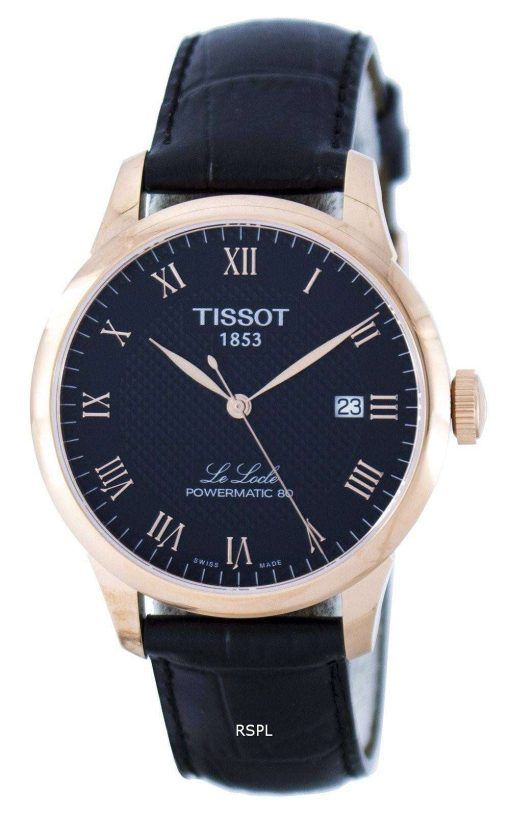 Tissot T-클래식 르로 끌 Powermatic 80 T006.407.36.053.00 T0064073605300 남자 시계