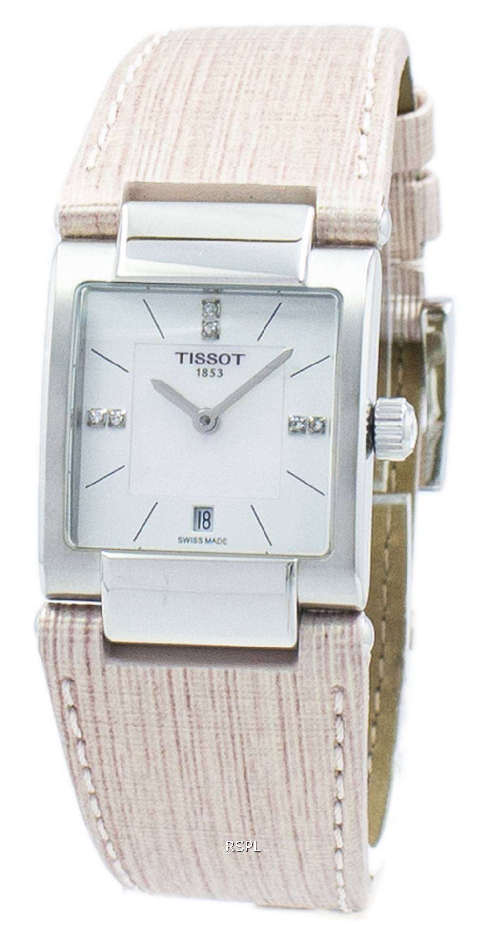 Tissot T-레이디 T02 석 영 다이아몬드 악센트 T090.310.16.116 Tissot T-레이디 T02 석 영 다이아몬드 악센트 T090.310.16.116.00 T0903101611600 여자의 시계
