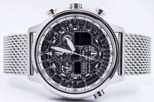 시민 Navihawk A T 에코 드라이브 JY8030 83E 남자의 시계