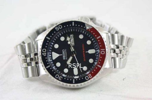 세이 코 자동 다이 버의 200m 희 팔찌 SKX009K2 SKX009