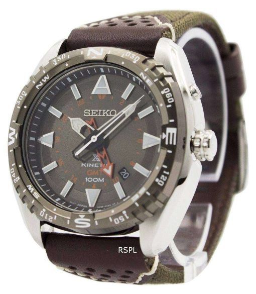 세이 코 Prospex 키네틱 GMT SUN061P1 SUN061P 남자의 시계