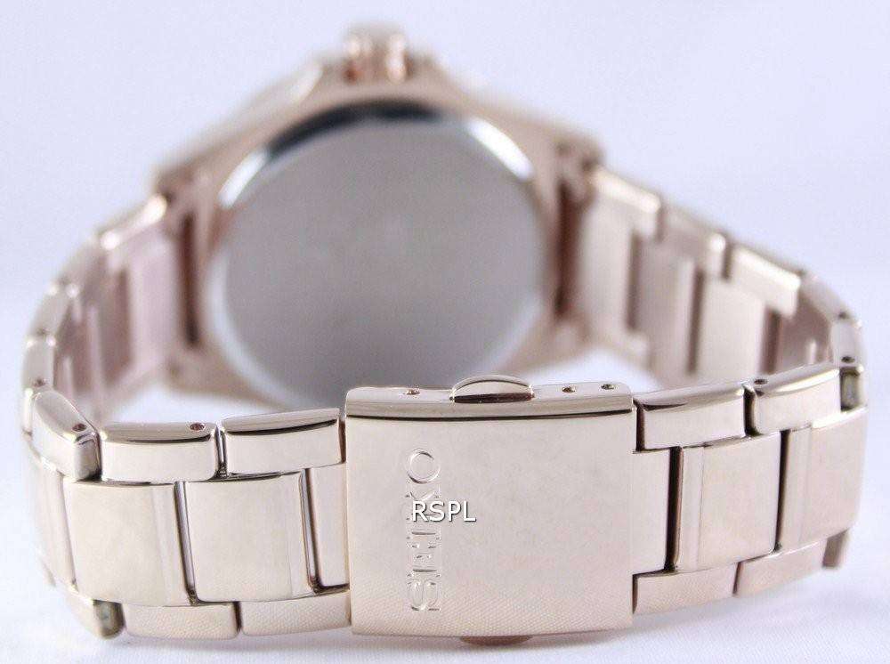 세이 코 쿼 츠 크리스털 로즈 골드 SUR802P1 SUR802P 여자의 시계 5 세이 코 쿼 츠 크리스털 로즈 골드 SUR802P1 SUR802P 여자의 시계