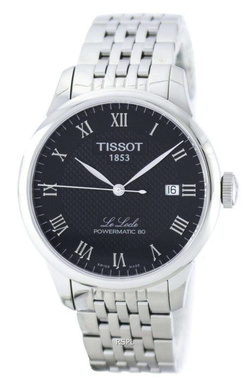 Tissot 르로 끌 Powermatic 80 자동 파워 예비 T006.407.11.053.00 남자 시계