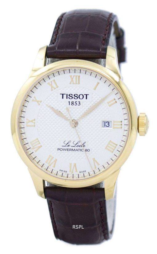 Tissot T-클래식 르로 끌 Powermatic 80 자동 T006.407.36.263.00 T0064073626300 남자 시계