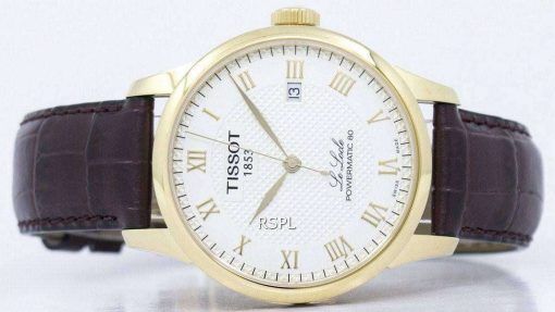 Tissot T-클래식 르로 끌 Powermatic 80 자동 T006.407.36.263.00 T0064073626300 남자 시계