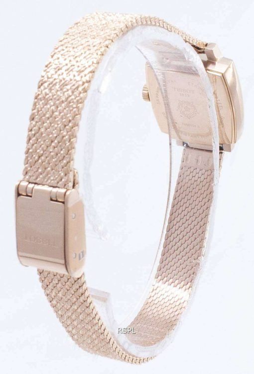 Tissot T - Lady Lovely Square T058.109.33.456.00 다이아몬드 악센트 T0581093345600 여성 시계