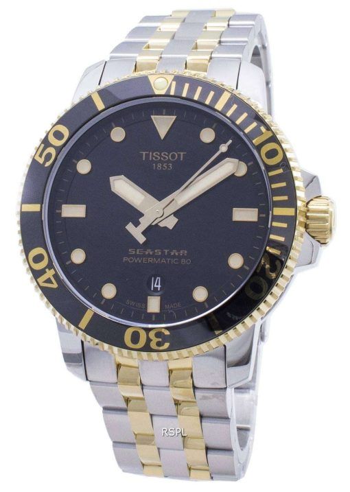 Tissot T - Sport Seastar 1000 T120.407.22.051.00 T1204072205100 Powermatic 80 300M 남자 시계