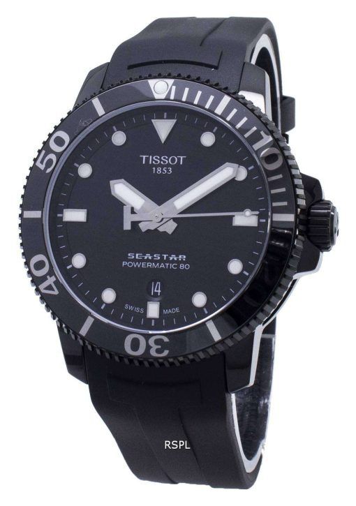 Tissot T - Sport Seastar Powermatic 80 T120.407.37.051.00 T1204073705100 자동식 300M 남성용 시계