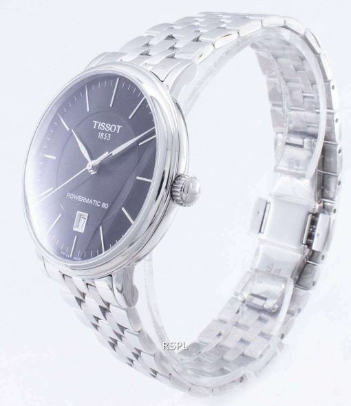 Tissot T - Classic 카슨 프리미엄 Powermatic 80 T122.407.11.051.00 T1224071105100 자동식 남성용 시계