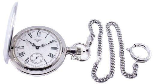 Tissot T-Pocket Savonnette 기계식 T864.405.99.033.00 T8644059903300 자동 주머니 시계