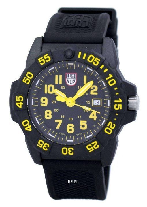 Luminox Navy Seal 3500 시리즈 다이버의 XS.3505 쿼츠 200M 남성용 시계