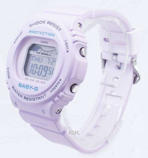 Casio Baby-G G-Lide BLX-570-6 BLX570-6 조수 그래프 충격 방지 200M 여성용 시계