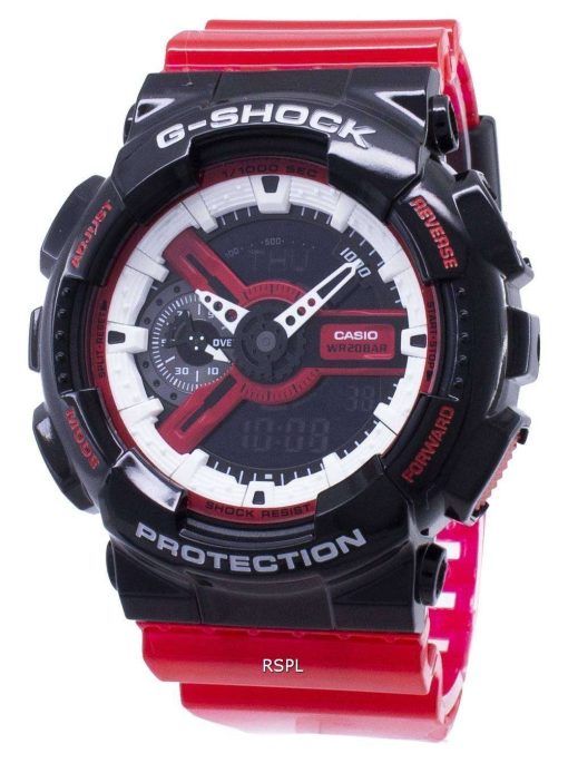 카시오 G-Shock GA-110RB-1A GA110RB-1A 내충격 쿼츠 200M 남성용 시계