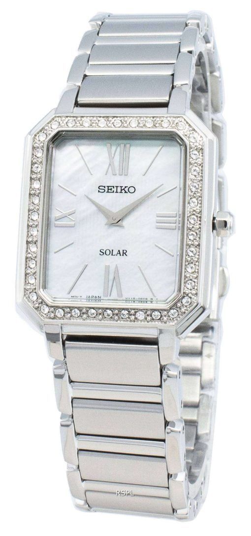 Seiko Concept SUP427P SUP427P1 SUP427 다이아몬드 악센트 솔라 여성용 시계