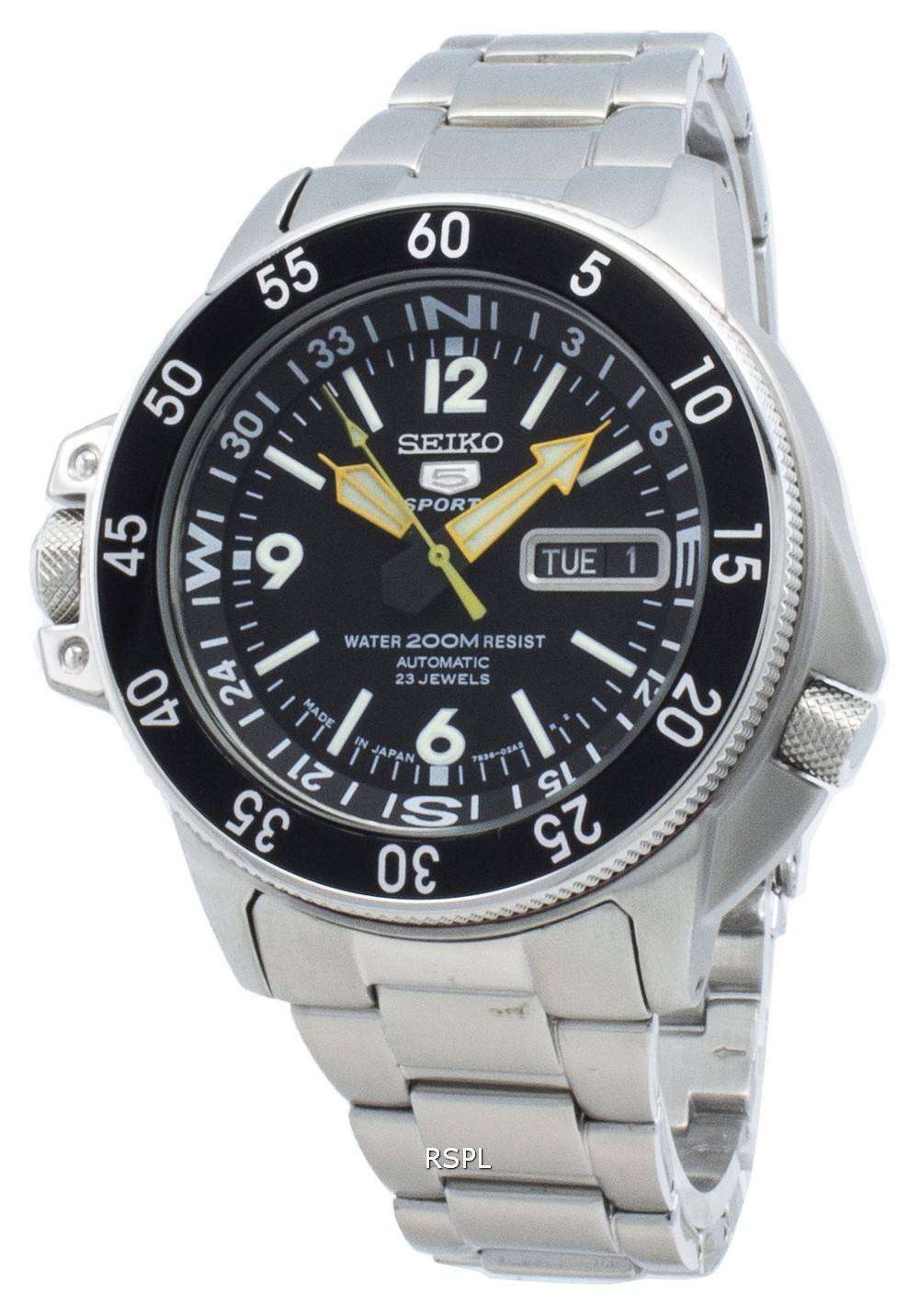 리퍼 비쉬 세이코 5 Sport SKZ211 SKZ211J1 SKZ211J 오토매틱 Japan Made 200M 남성용 시계 1 리퍼 비쉬 세이코 5 Sport SKZ211 SKZ211J1 SKZ211J 오토매틱 Japan Made 200M 남성용 시계