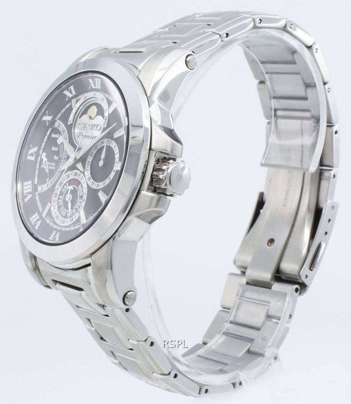 리퍼 비쉬 세이코 Premier SRX013 SRX013P1 SRX013P Kinetic Direct Drive Moon Phase 남성용 시계