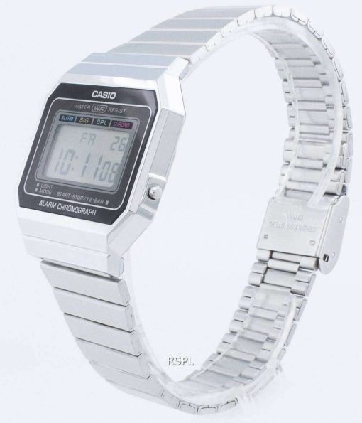 Casio Youth Digital A700W-1A A700W-1 알람 쿼츠 남성용 시계