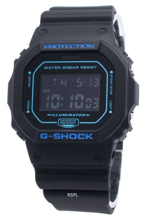 Casio G-Shock DW-5600BBM-1 DW5600BBM-1 알람 쿼츠 남성용 시계