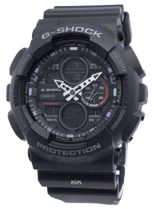 카시오 G-Shock GA-140-1A1 GA140-1A1 쿼츠 월드 타임 남성용 시계