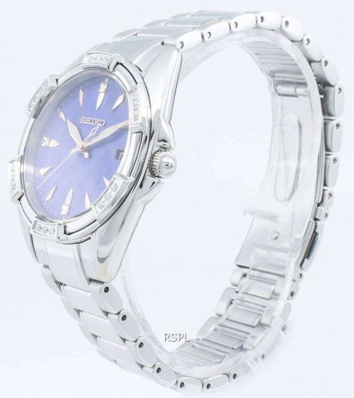 Seiko Classic SKK881P SKK881P1 SKK881 다이아몬드 악센트 쿼츠 여성용 시계
