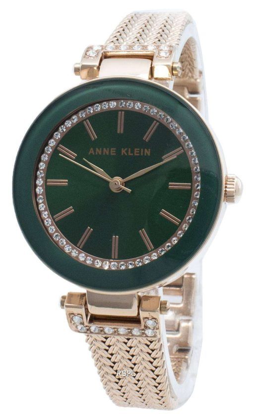 Anne Klein 1906GNRG 다이아몬드 악센트 쿼츠 여성용 시계