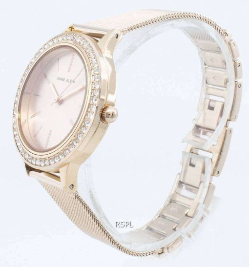 Anne Klein 3418RGST 다이아몬드 악센트 쿼츠 여성용 시계