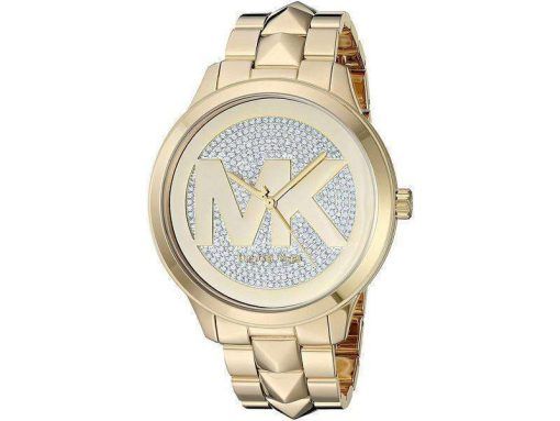 Michael Kors Runway Mercer MK6714 다이아몬드 악센트 쿼츠 여성용 시계