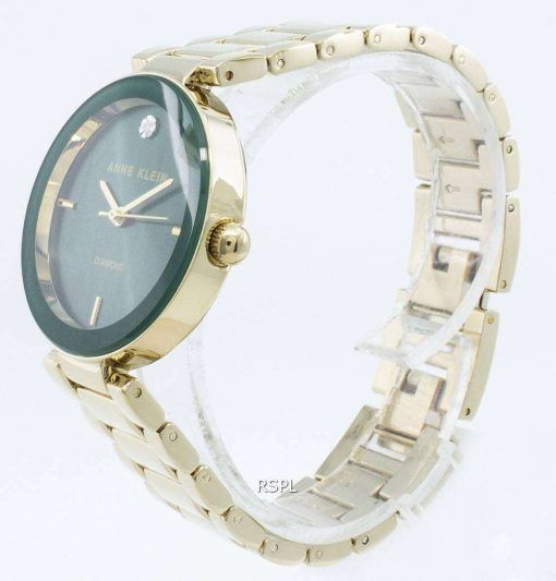 Montre Femme Anne Klein Diamond Accent 1362GNGB Quartz