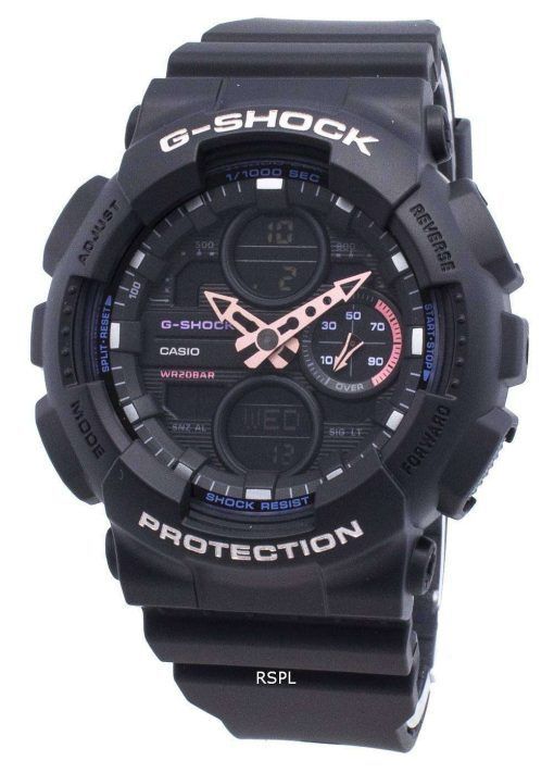 카시오 G-Shock GMA-S140-1A GMAS140-1A 세계 시간 쿼츠 200M 여성용 시계