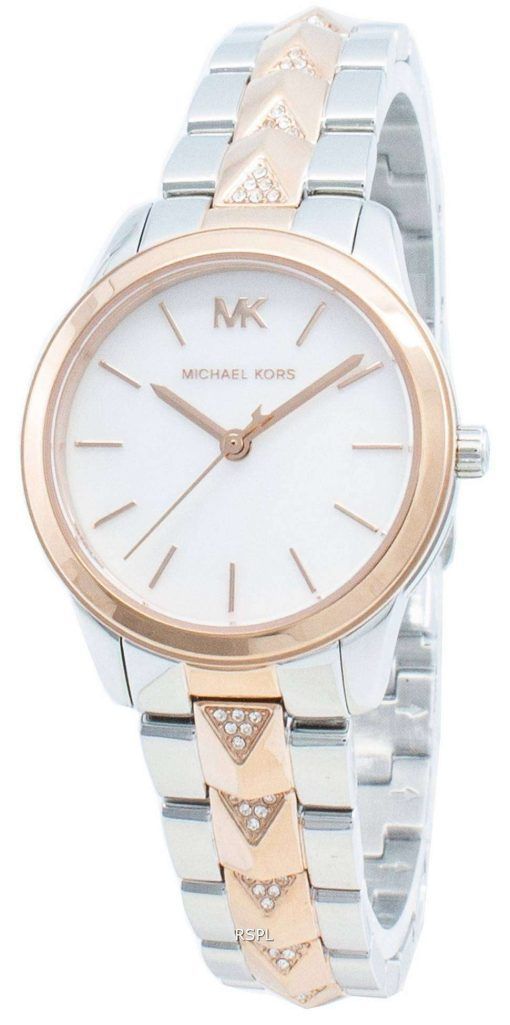 Michael Kors Runway Mercer MK6717 Diamond Accents Quartz Women&#39,s Watch