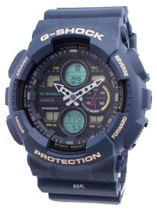 카시오 G-Shock GA-140-2A 내충격 쿼츠 200M 남성용 시계