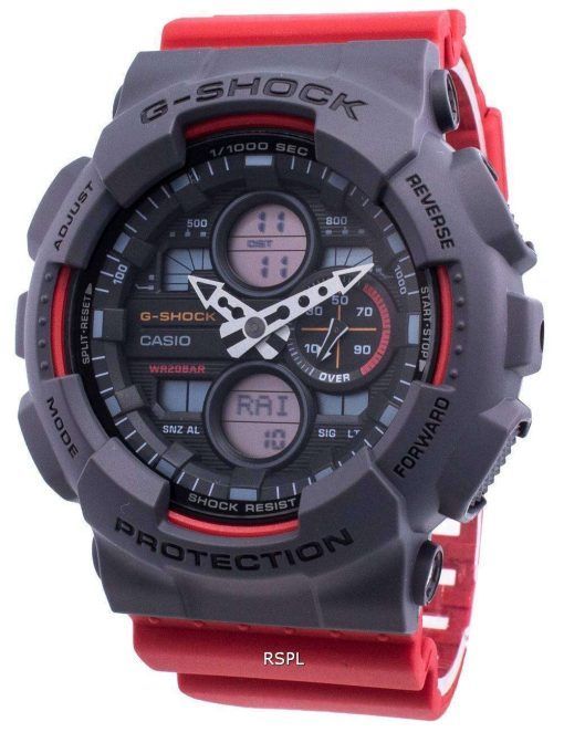 Casio G-Shock GA-140-4A 내충격 쿼츠 200M 남성용 시계